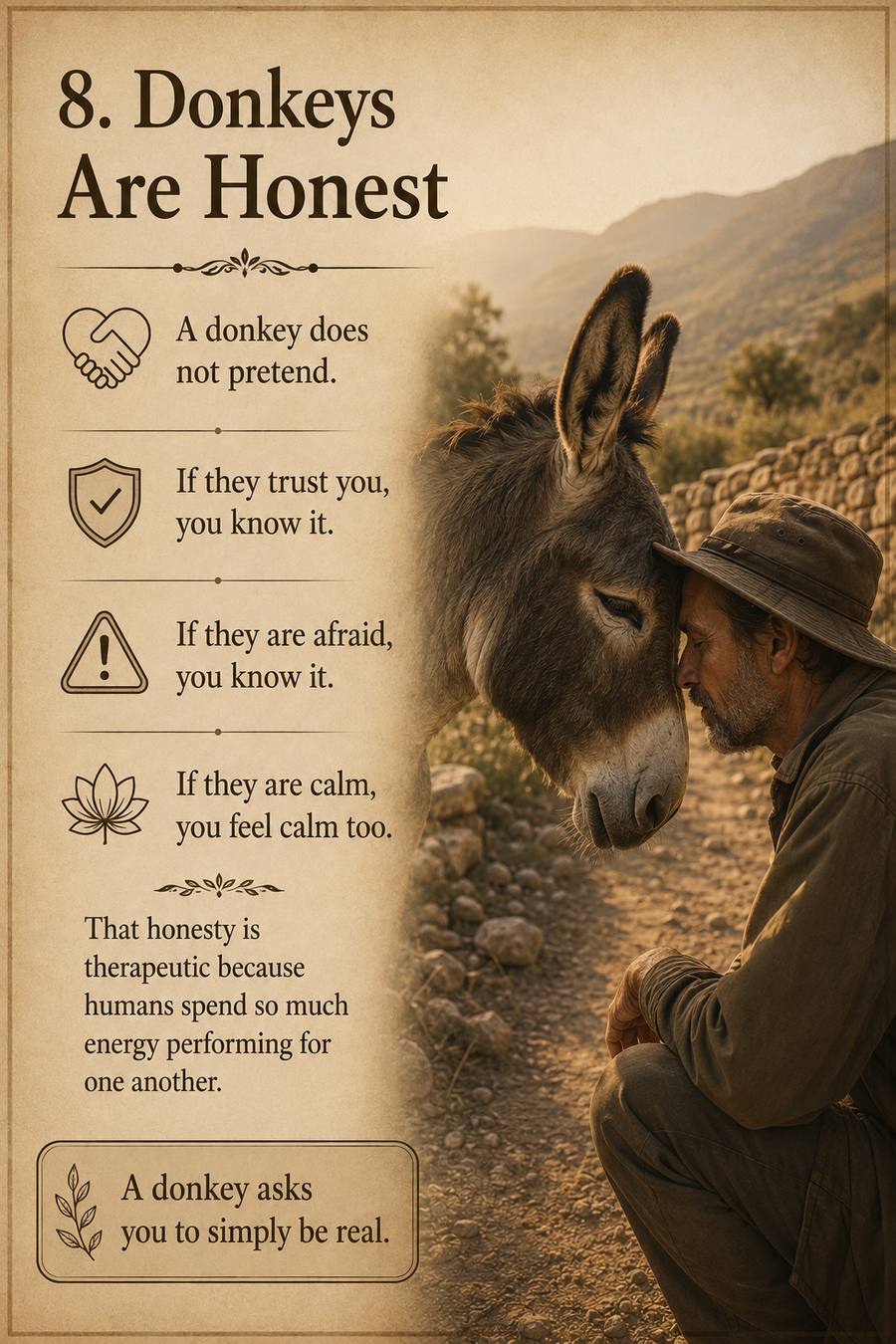Donkeys Are Honest